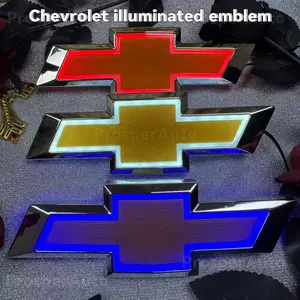 LED Car Ambient Light Civic Accessories LED Lights CarAccessories for Chevrolet Cruze CHEVROLET Logo LightsRear Logo Cold Light llluminated 5D Logo 6.69*2.17 Inch /17*5.5cm Luminous Dodge Ram Head Badge ChevroletCruze LED Logo Lights