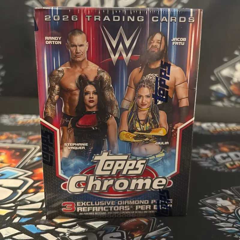 Topps Chrome WWE Value Box