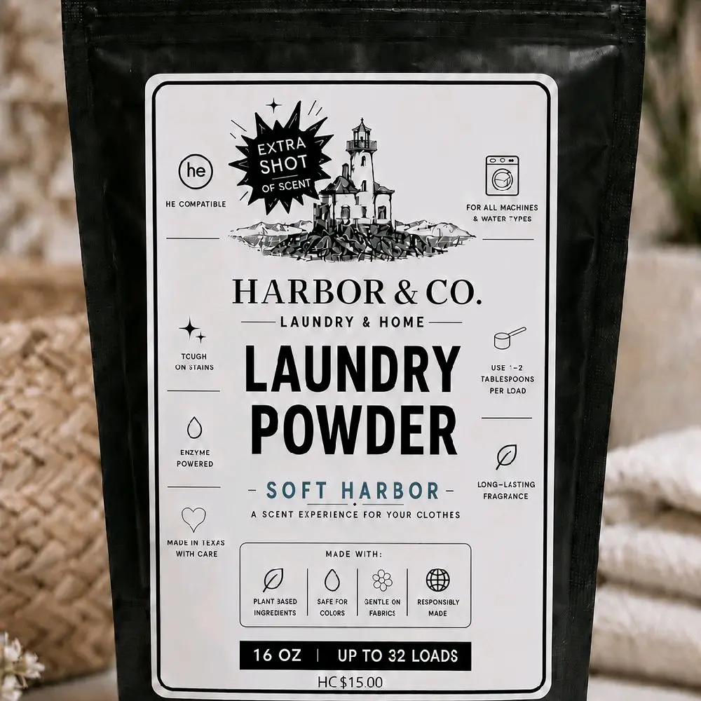 Harbor & Co Soft Harbor ultra scented laundry detergent