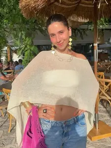 Summer Beach Vacation Sun Protection Shawl, Lightweight Thin Soft Breathable Women's Daily Fashion Accessory, Stylish Travel Essential