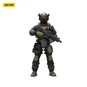 Joytoy 1/18 Durable Articulated PVC Action Figure - Stellar Scar Assault Team Darksilicon JT01888, Collectible for Toys & Hobbies Enthusiasts, Articulated Figures, Action Figures
