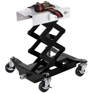 Heavy Duty Low Profile Drive Jack, 450 lbs Capacity, 7-23 in. Adjustable Lift, Portable Car & Truck Hydraulic Jack, Ideal for Auto Repair Shops, Professional Drive Removal