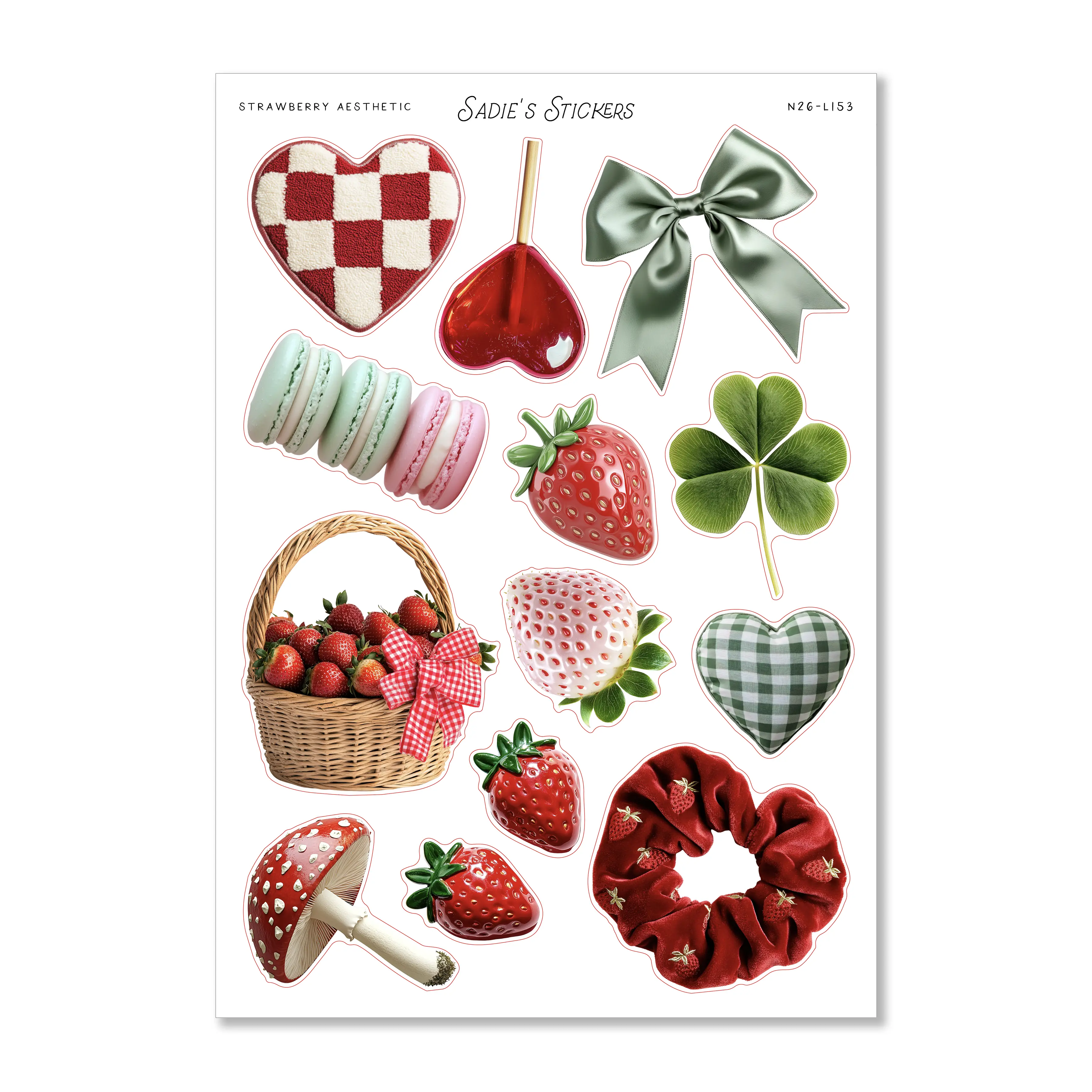 Strawberry Aesthetic • Trinkets & Tidbits