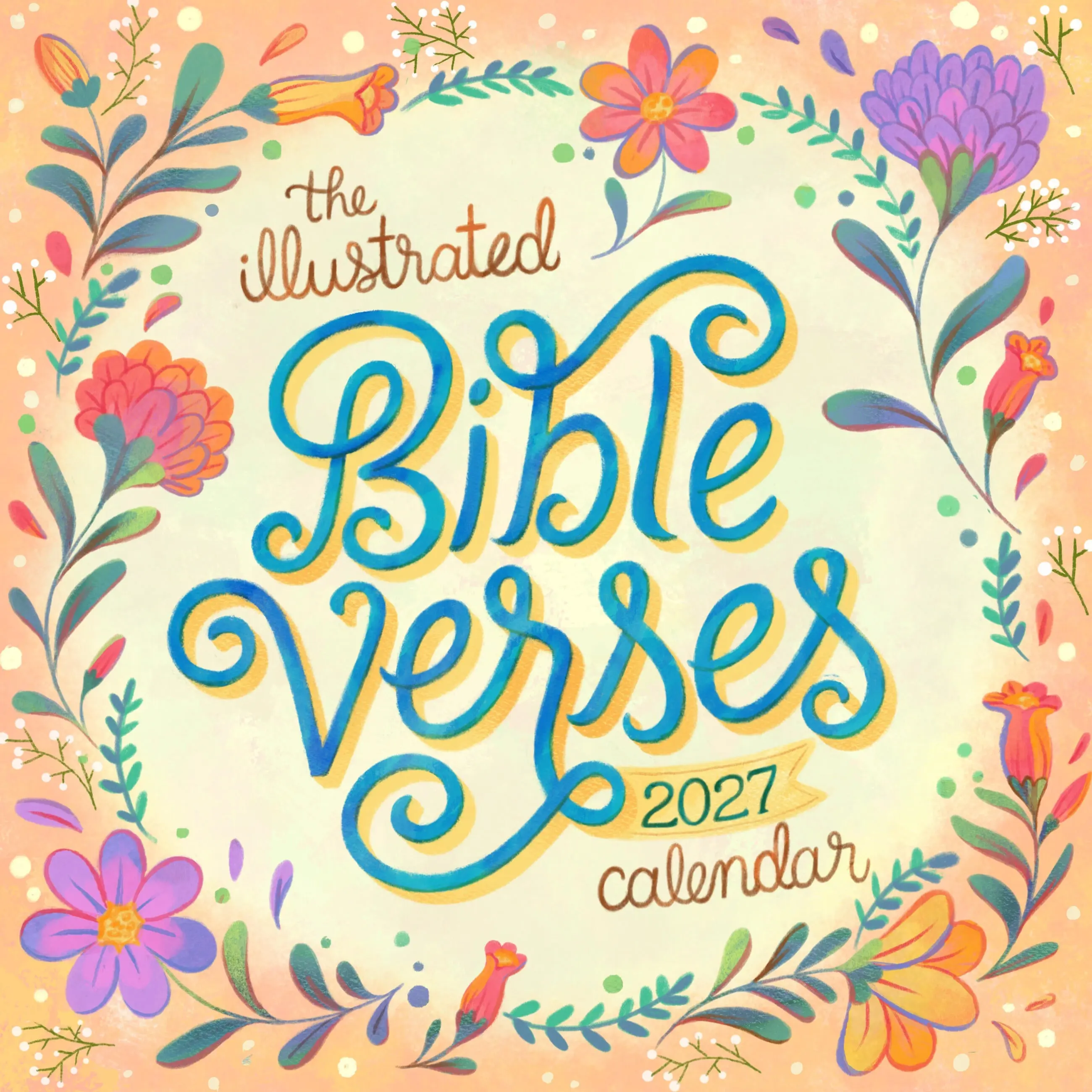 The Illustrated Bible Verses Wall Calendar 2027 by Workman Calendars