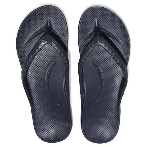 Cubufly Women's Arch Support Flipflop Footwear - EVA Sole Casual Wear Walking Shoes for Plantar Fasciitis, Lightweight Summer Beach Thong Sandals, Slip-On Strap
