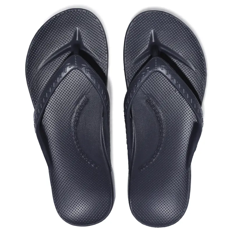 Cubufly Women's Arch Support Flipflop Footwear - EVA Sole Casual Wear Walking Shoes for Plantar Fasciitis, Lightweight Summer Beach Thong Sandals, Slip-On Strap
