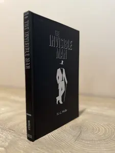 The Invisible Man by H. G. Wells - Black Spine Book Collection