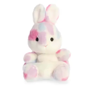 Palm Pals Adorable Marta Mosaic Bunny 5 inch Purple Mini Soft Plush Collectable Stuffed Animal