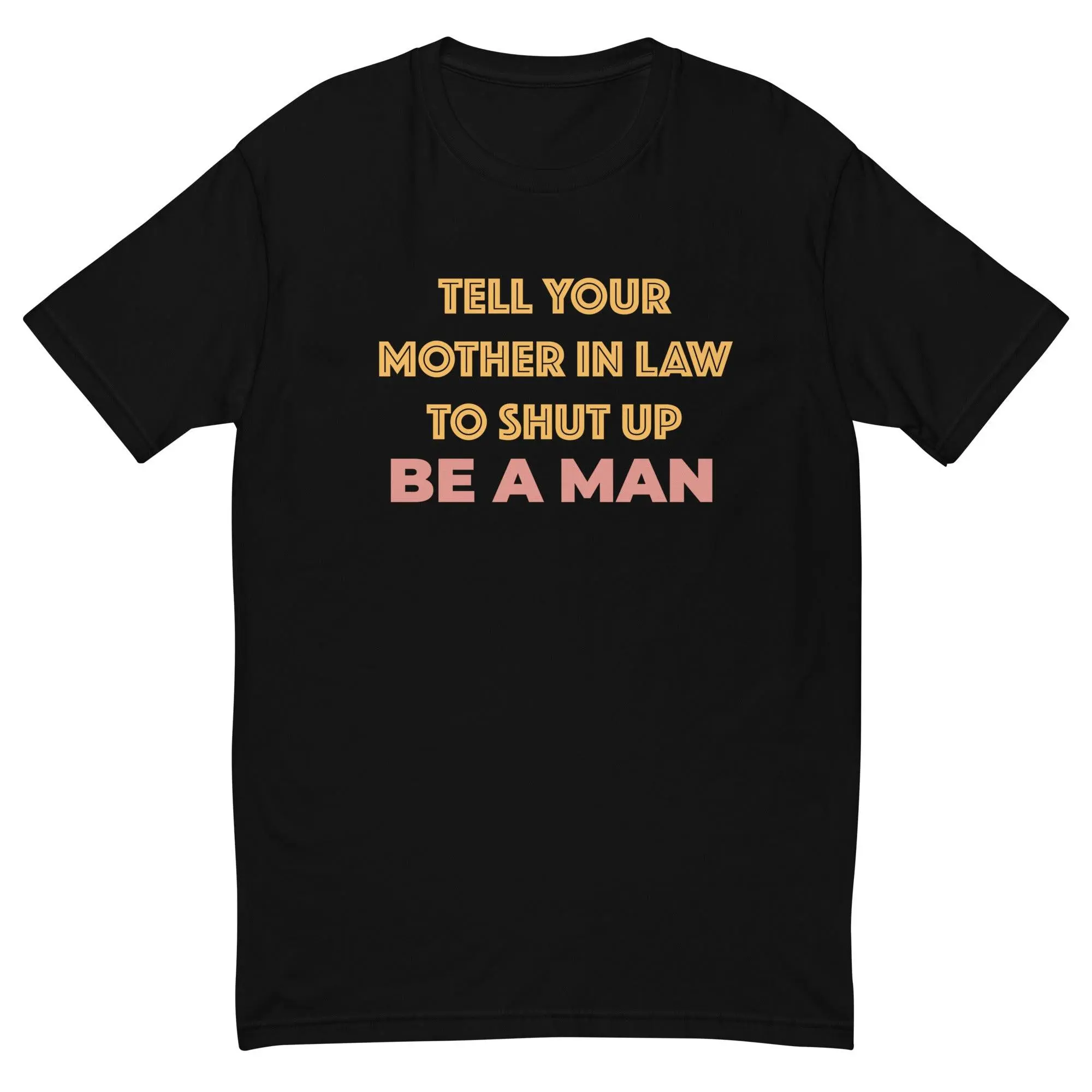 Men's Mother In Law BAM Casual Cotton Short-Sleeve T-Shirt, Men's Casual Top