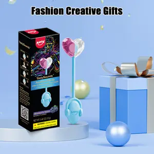 AMOS TastySounds Audio Lollipop Candy Gift – Heart-Shaped Music Lollipop, Sweet Strawberry & Berry Flavors, Cute Tech Candy, Romantic Creative Gift, Individually Wrapped Surprise-10