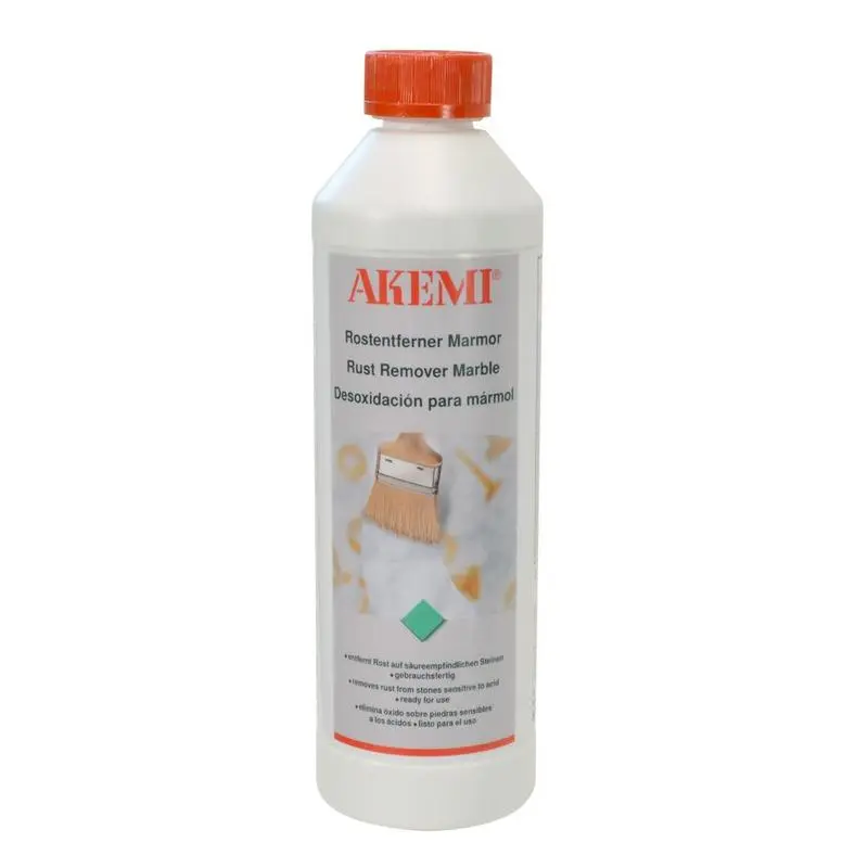 Akemi Marble Rust Remover 500 mL — Acid-Free Rust Stain Remover for Marble & Limestone