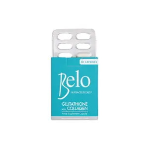 Belo Nutraceuticals Glutathione with Collagen 30 Capsules
