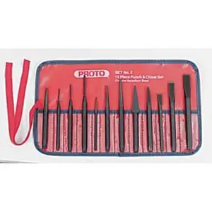 Proto B945812 12 Piece Punch & Chisel Set