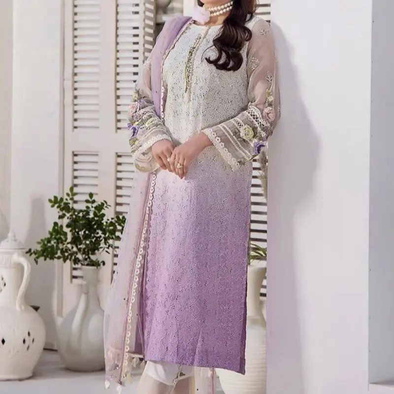 Pakistan Designer Zahrah Rubab Chekan Kari Traditional Outfit for Women