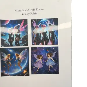 Custom letter size uncut custom made sticker sheets