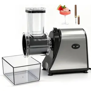 Snow Cone Machine & Shaved Ice Machine, Crushed Ice Maker in Stainless Steel Metal Design with Ice Pick & Tray -  ,  ,  Ice Shaving for , Parties