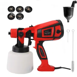 Paint Sprayer 650W with 1400ml spray bottle 5 Nozzles and 3 Patterns