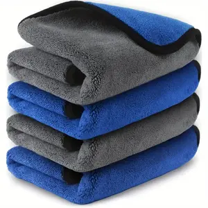 5/10 Pcs Microfiber Car Towels, Soft Cleaning Cloth, High Absorbent Fast Drying, Dual-Sided Car Detailing Towel, Home Cleaning and Washing Towel, Microfiber Cleaning Cloths, Microfiber Drying Towels For Cars