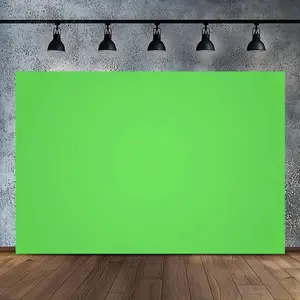 1PC,2D Flat Green Screen Backdrop for Cross - border E - commerce Live Streaming, Professional Chroma Key Cloth for Photo Studio, Indoor Professional Shooting Backdrop, Portable and Easy to Insta