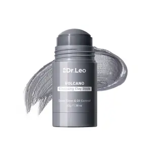 Dr.Leo Charcoal Clay Mask Stick - 45g, No Mess & No Dirty Fingers, Deep Pore Cleansing, Blackhead Removal, Oil Control, Detox, Hydrating, Gentle for Sensitive Skin #DealsForYouDays