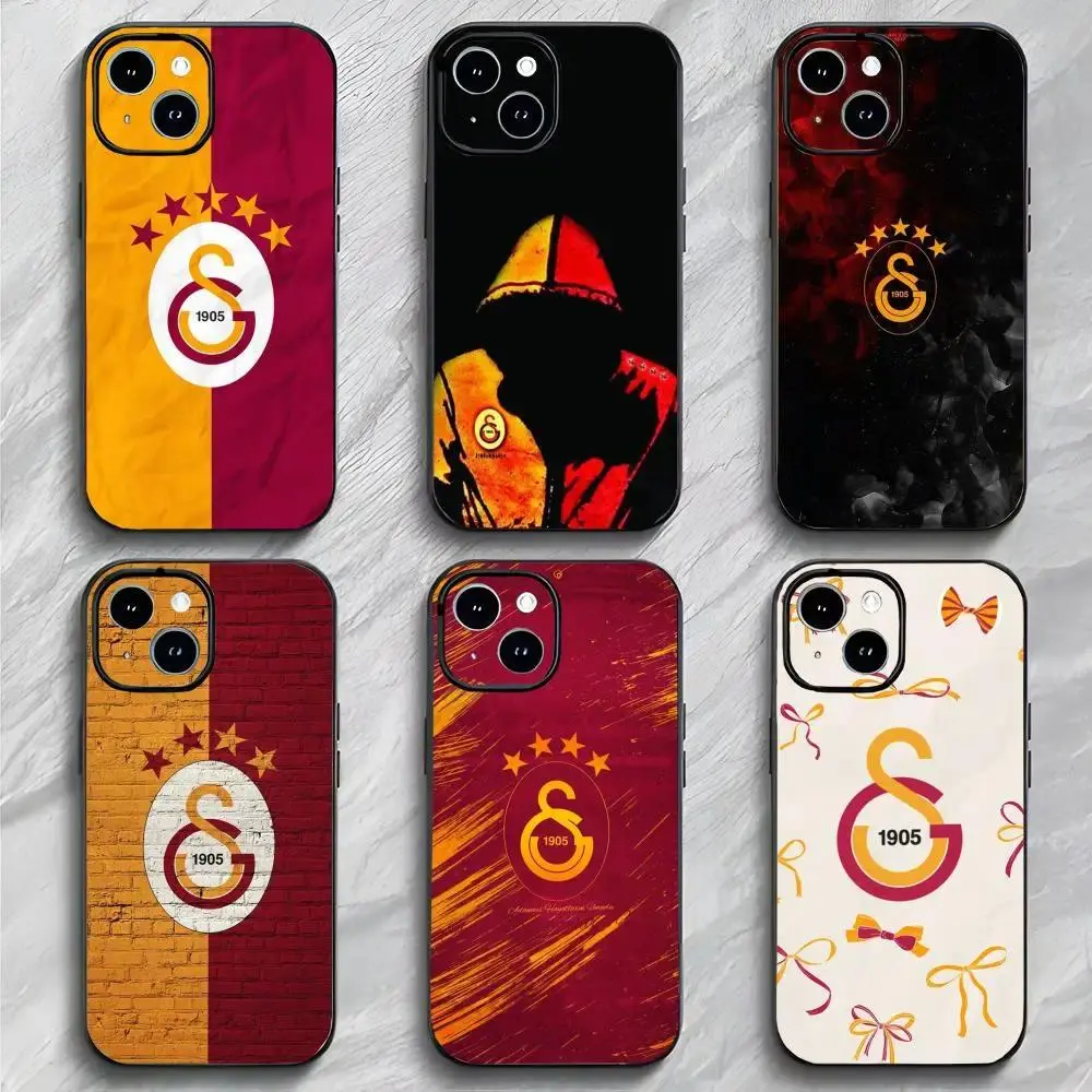 G-Galatasaray & S-SK Football Club Smartphone Casing, Trendy Lightweight Soft Protective Accessories for iPhone 11-17 Pro Max/Plus & Samsung Galaxy S23-S25 Handheld Devices, Cellphone