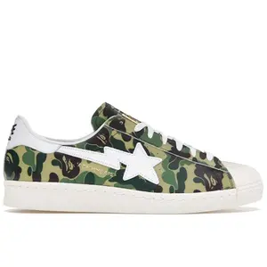 adidas Men's Superstar Bape ABC Camo Green, from StockX