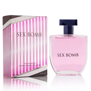 Urban Collection Sex Bomb Eau De Parfum for Women 100ml Spray Fruity Fragrance with Pineapple Strawberry & Tangerine in Elegant Paper Box, Fruity Aroma