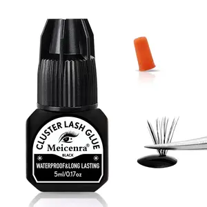 Self-adhesive Eyelash Glue for Individual Lash Clusters, Odorless and Non-irritating Quick Drying Formula, Perfect for Beginners' Long-lasting Makeup, Cosmetic, Waterproof Lashes, Waterproof Eyelash Extension