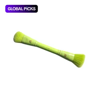 Double Ended Makeup Brush, 1 Count Professional Makeup Brush, Multifunctional Makeup Brush, Makeup Tool for Blending Liquid, Cream and Powder Cosmetics, Beauty Duo Brush #GLOBAL PICKS