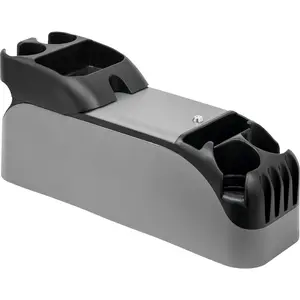 Center Console for Minivans, SUVs, Middle Van Console, Extra Cup Holders, Large Storage, Made in USA (Gray)
