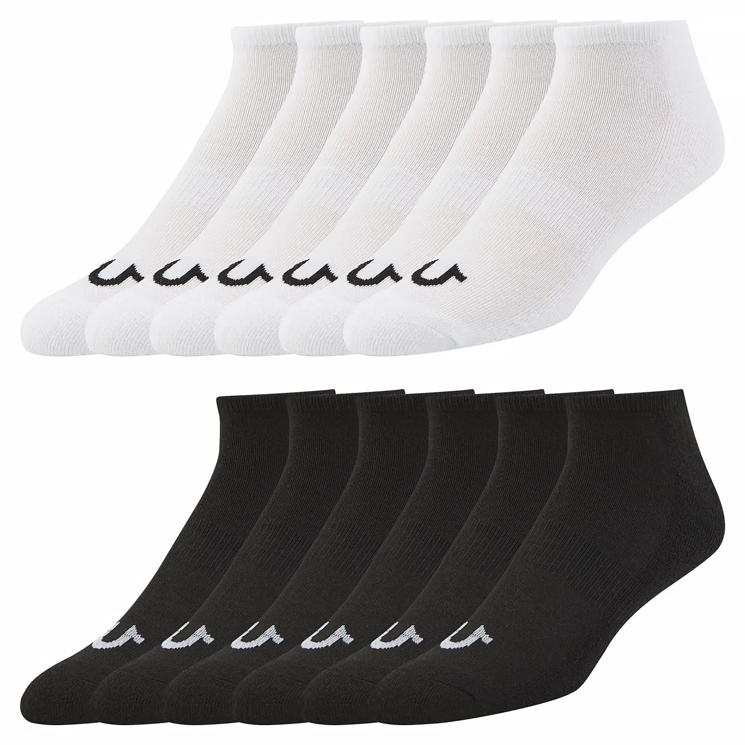 12 Pairs: Black/White