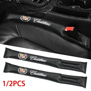 1/2pcs car seat gap plug leather anti-fall gap storage plug anti-leak pad For Cadillac Escalade CTS ATS XTS CT4 CT5 XT5 XT4 XT6 CT6 SLS SRX BLS STS DTS Deville car interior modification accessories