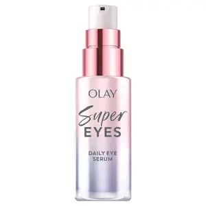 Olay Super Eye Serum - Luxury Vitamin C, Niacinamide, Daily Brightening, Depuffing, and Smoothing, 0.45 fl oz