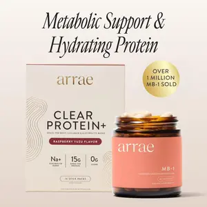 Arrae Hydrate + Energize Bundle | 15g Grass Fed Whey, Collagen, Electrolytes, & Natural Energy Support| Dietary Supplement Edible Healthcare