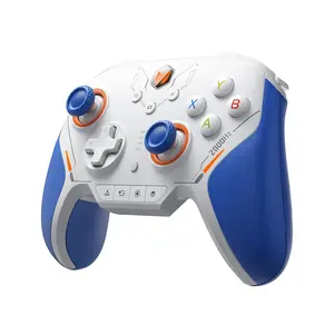 BIGBIG WON BLITZ 2 Bluetooth Wireless Controller with ALPS Joystick for Switch, PC, Android and iOS - Blue