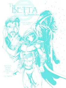 Blue Line Board of My Comic Book: The Betta Chronicles: Divine Intervention