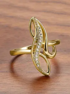 1 PC Glamorous Cubic Zirconia Marquise Cut Elegant Glittering Ring For Women For Valentine's Day Gift Wedding Anniversary Party Jewelry Cubic Zirconia Rings