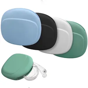 4-in-1 Silicone Cable & Headphone Organizer Mini Storage Case - Soft Eco-Friendly High-Quality Silicone - Lightweight Portable - Multi-Color Design - Perfect Gift