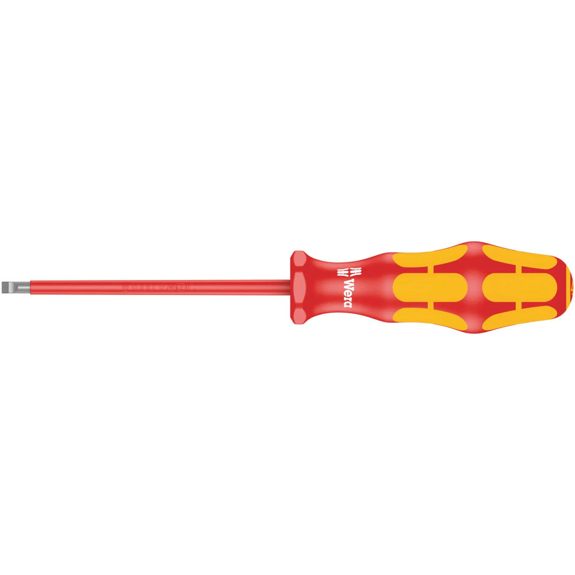 Wera 160 i VDE Insulated screwdriver for slotted screws, 0.8 x 4 x 150 mm