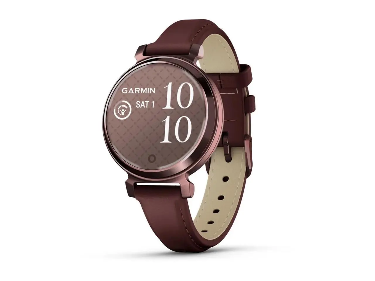 Garmin Lily 2 Classic Dark Bronze with Mulberry Leather Band Garmin Lily 2 Classic Dark Bronze with Mulberry Leather Band