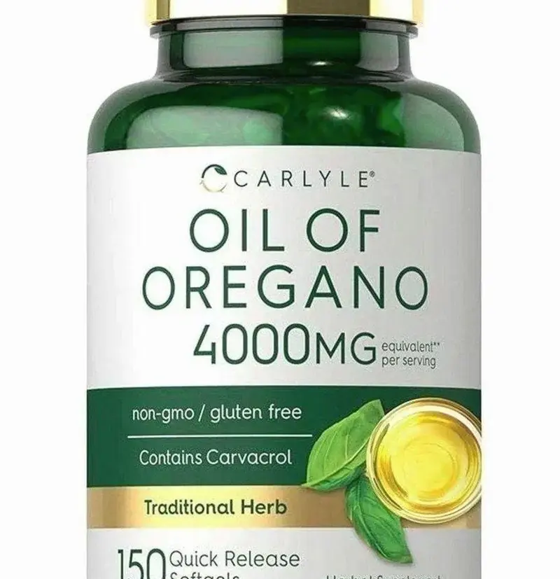 Carlyle Oregano Oil 4000mg Supplement | 150 Softgel Capsules | Contains Carvacrol | Non-GMO & Gluten Free Formula  ：