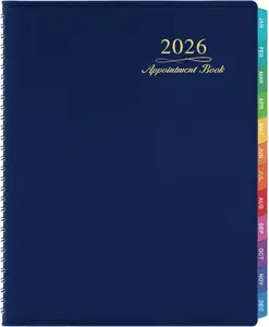 2026 Appointment Book Planner 8.26"x 11.4 Weekly Appointment Book 2026 January December 2026