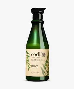 Codi Olive Hand & Body Moisturizer – Gentle Daily Bath & Body Care Lotion with Natural Extracts, Non-Greasy, Hydrating, Nourishing Formula for All Skin Types, Locks in Moisture, Leaves Skin Smooth