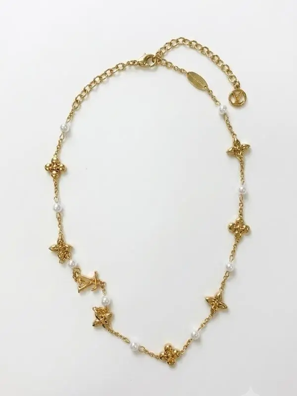 Pre-owned Louis Vuitton Louisa Necklace 4000042411860