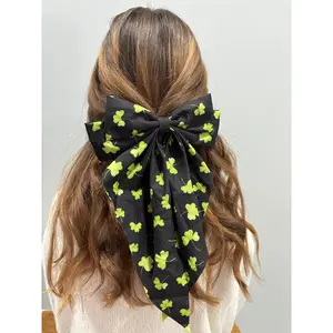 St Patricks Irish hair bow clip