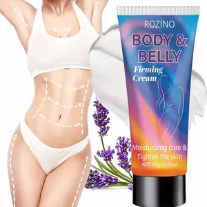 Rozino Body Abdominal Firming Cream 60g, Moisturizing Care, Tightening Skin, Suitable for Loose Belly, Rough Skin, Dry Skin, All Skin Types