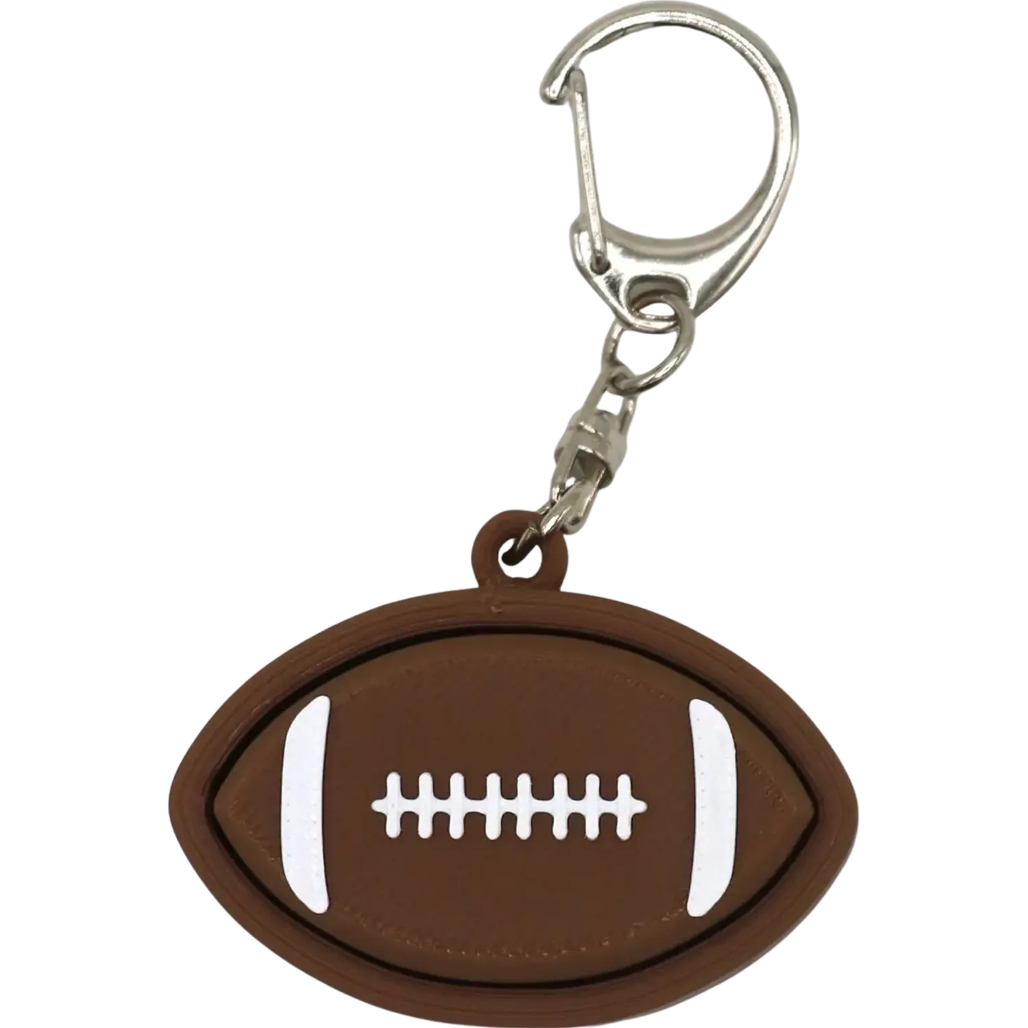 Football Fidget Clicker: keychain accessory, stress relief, cute must have