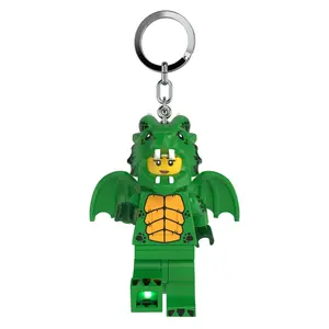 LEGO® Minifigures™ Keychain Light - Green Dragon Costume Girl (KE224H)