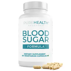 Blood Sugar Formula - Supports Healthy Blood Sugar Levels All Natural with Cinnamon, Bitter Melon, Chromium, Mulberry, Alpha Lipoic Acid