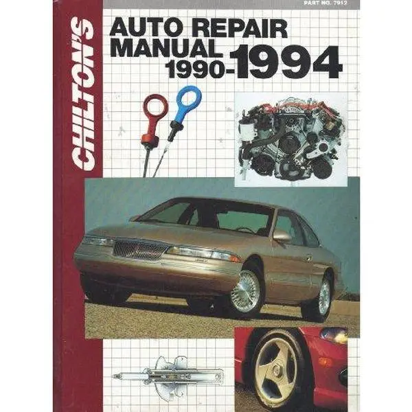 Used Chilton Automotive Editorial Staff 1990-94 Auto Repair Manual Book (Hardcover), Tutorial